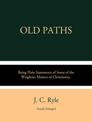 cover image of Old Paths
